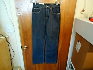 " NWT " Faded Glory Size 14R Relaxed Straight Denim Sits Just Below Waist Jeans - Picture 1 of 7