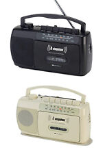 Magnetofon kasetowy Steepletone SCR209 Przenośne radio MW-FM z mikrofonem