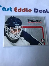 IN THE GAME NHL HOCKEY 2005 MIKE PALMATEER BETWEEN THE PIPES CARD 12 MAPLE LEAFS