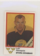 1981-82 Semic Hockey Stickers Leif Holmqvist #109
