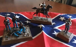 Vintage Civil War Die-Cast Metal Mini Soldier 3 PC Collection - In Fine Detail.. - Bild 1 von 7