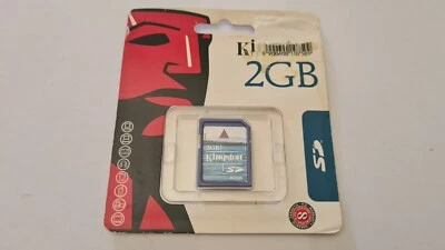 Kingston 2GB SD Card, Secure Digital Memory Card 2G - Image 1 of 2