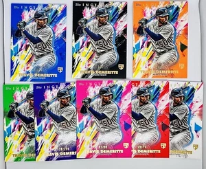 2020 Topps Inception - RAINBOW - Travis Demeritte #80 (RC) 1/1 /25 /50 /75 Etc. - Picture 1 of 8
