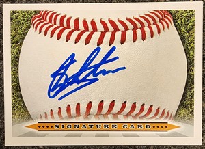 Sem Robberse Signature Card Autograph St.Louis Cardinals Top 15 Prospect!