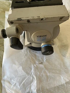 VINTEN VISION 22SD MASTER FLUID HEAD WEDGE PLATE TELESCOP 2 Pan bars - Picture 1 of 5