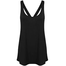 Skinni Fit Womens/Ladies Fashion Workout Sleeveless Vest RW5491
