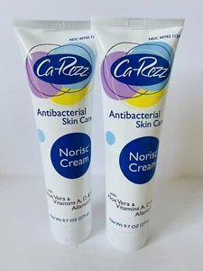 Ca-Rezz Antibakterielle Hautpflege Norisc Creme Aloe Vitamine 9,7oz NEU Versiegelt 2 Stück - Bild 1 von 2