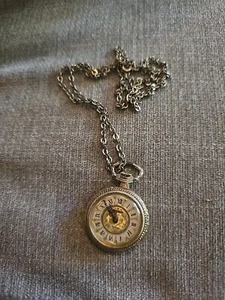 BULER PENDANT TIMEPIECE,  VINTAGE/ ANTIQUE.  RARE BULER 17 JEWELS - Picture 1 of 14
