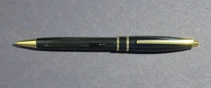 Vintage Cross Glossy Black with Gold Trim Mechanical Pencil - .9mm - Picture 1 of 3