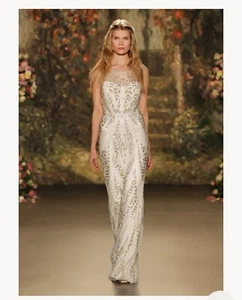 Jenny Packham bespoke 1920 Art Deco Theme Ball gown - Picture 1 of 7