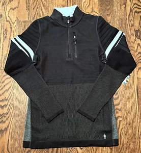 Smartwool Intraknit 250 1/4 Zip Jacket Womens XS Merino Wool $170 Retail NWT - Picture 1 of 5