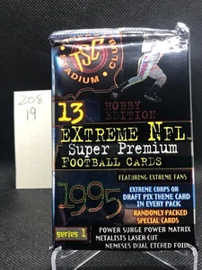 1995 Topps Stadium Club NFL Fútbol Serie 1 Hobby - 1 Paquete 13 Tarjetas Selladas - Imagen 1 de 2