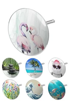 - Bouchon Baignoire Universel | pour 39-50 mm Bonde Baignoire de Salle de Bai... - Photo 1/4