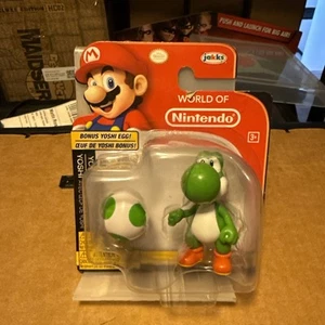 World Of Nintendo Super Mario Yoshi mit Bonus Ei BRANDNEU - Bild 1 von 2