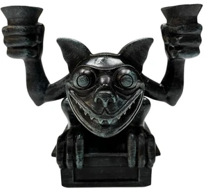 Geist Halloween Disney Haunted Mansion Wasserspeier Kerzenhalter Statue sehr guter Zustand - Bild 1 von 5