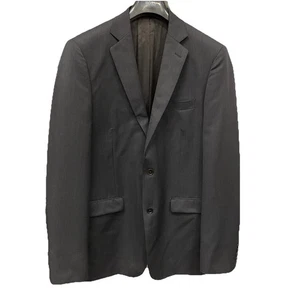 DKNY Macys Men’s Store Silver Gray Two Buttons Blazer Size 42L - Picture 1 of 9
