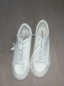 Lucky Brand Men’s Low Top Leather Sneakers – Size 10M New - Picture 1 of 4