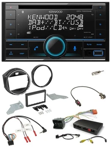 Kenwood CD 2DIN DAB USB Lenkrad Bluetooth Autoradio für BMW Mini F55/F56 2013-20 - Bild 1 von 10