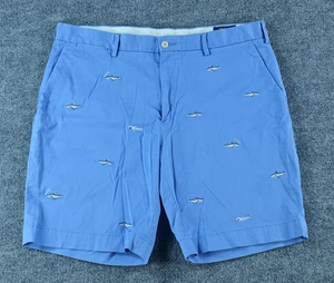 Polo Ralph Lauren Shorts Herren 36 Fisch bestickt blau Stretch Classic Fit - Bild 1 von 7
