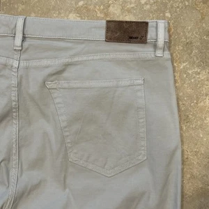 Johnnie-O Atlas Lightweight Stretch 5-Pocket Pants Men 40x32 Chrome Grey Stretch - Picture 1 of 9