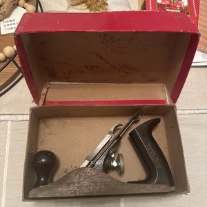 VINTAGE MILLERS FALLS #900 GLATTER BODENHOBEL IN OVP MADE IN USA - Bild 1 von 15