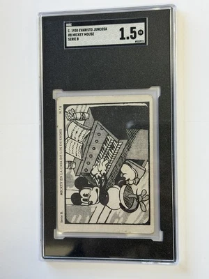 1929/30 Juncosa Chocolate Mickey Mouse ROOKIE SET BREAK - ¡El más antiguo Disney! #8 Foto 1 de 2