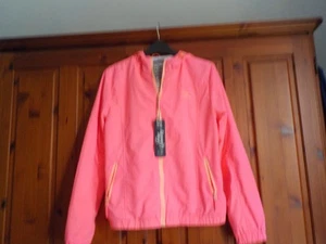 FLURO Pink Jacket (Hooded) Size 8 TOKYO Laundry - Picture 1 of 2