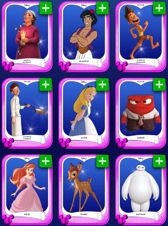 [DIGITAL] Topps Disney - 2025 Base 25 S1 - Tier 6 Pink - Pick - Image 1 of 1