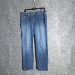 Brooks Brothers Denim Jeans Mens 34x32 Blue Wash Made in USA Classic Straight LX - Photo 1/12