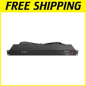 com 8 Outlet Rack Mount PDU Power Strip - Surge Protection - Picture 1 of 10