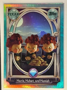 2025 Topps Disney Wonder Tier 2 Foil Parallel #147 Harris, Hubert & Hamish Brave - Bild 1 von 2