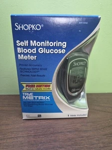 NEW Shopko Self Monitoring Blood Glucose Meter  True Metrix EXP 03/20/2021 Read - Picture 1 of 9