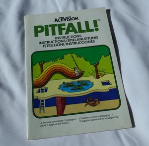 Atari 2600 Pitfall Instruction Manual - Picture 1 of 3