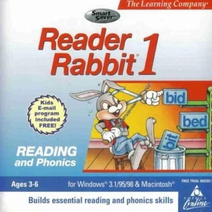 Reader Rabbit 1 PC MAC CD Lesen Phonetik Wort Laute Buchstabe Kinder Lernspiel! - Bild 1 von 1