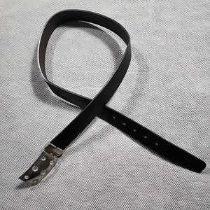 Gianfranco Ferre GFF Reversible Black & Brown Italian Leather Belt Sz 36-39 - Picture 1 of 11