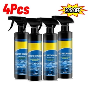 4x Advanced Car Quick-Acti ng Coating Agent Spray,Car Coating Spray 120 ML- - Picture 1 of 12
