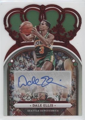 2022-23 Panini Crown Royale Crown rojo automático/35 Dale Ellis #CA-DEL automático Foto 1 de 2