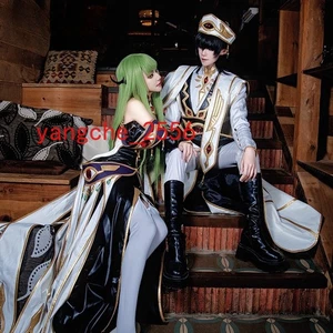 NUEVO CÓDIGO GEASS Lelouch of the Rebellion Lelouch Lamperouge C.C. Disfraz Cosplay - Imagen 1 de 24