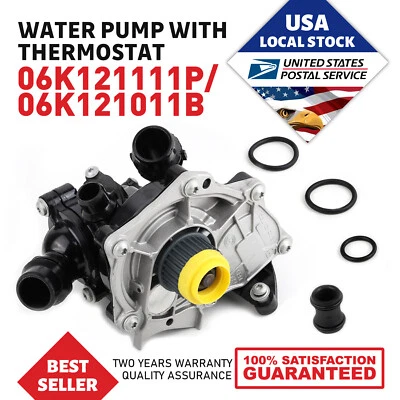 OEM Water Pump 06K121111P / 06K121011B For Volkswagen Beetle 2013 2015 2016 2019 - Image 1 of 4