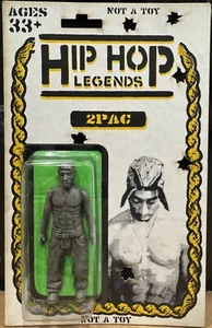 RYCA Hip Hop Legends 2Pac Tupac Action Figure RARE GRAY VERSION Hand #’d 1/5 - Picture 1 of 2