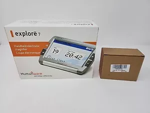 HumanWare Explore 7 Handheld Electronic Magnifier / Loupe Gr8 For Coins + Paper! - Picture 1 of 5