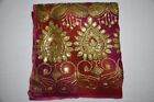 Decorative Indian Wedding Dupatta Scarf Sequins Embroidery Georgette Veil L"
