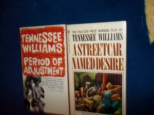 Period Of Adjustment and A Streetcar Named Desire by tennessee williams Signet - Picture 1 of 2