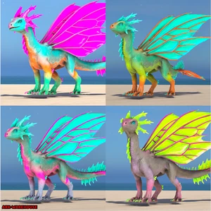 NEW Winter Drakeling Clones - 10% Damage Resistance - Ark Ascended PVE ASA - Picture 1 of 13