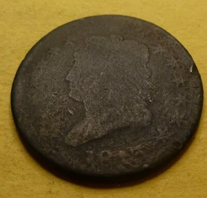 1813 Large Cent Classic Head Coin (1808-1814 ) #D21-MC - Picture 1 of 2