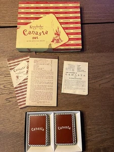 Vintage Kingsbridge Canasta With Score Pads And Instructions - Picture 1 of 9