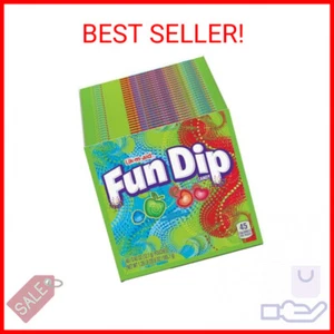Wonka Fun Dip, Assorted Flavor Party Pack, 0.43 Ounce Packets (48 Count) - Picture 1 of 2