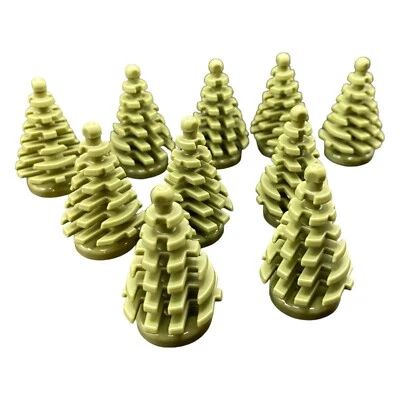10x Lego® Tanne Olivgrün Baum olive Baum Weihnachtsbaum Wald Pflanze Grün - Bild 1 von 4