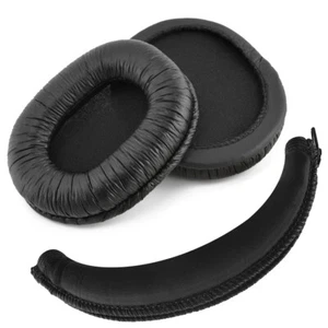 Geekria Earpad + Headband Compatible with SONY MDR-7506 Headphones (Black) - Picture 1 of 6