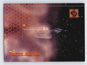 30 Years of Star Trek Reflections Phase Three #221 Practical Joker Field Card - Picture 1 of 2